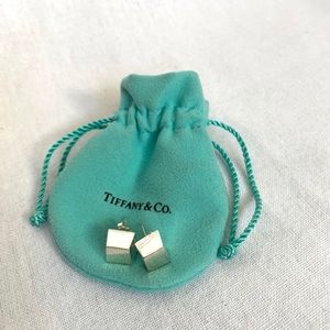 Tiffany & Co Gehry Torque Sterling Silver Earrings